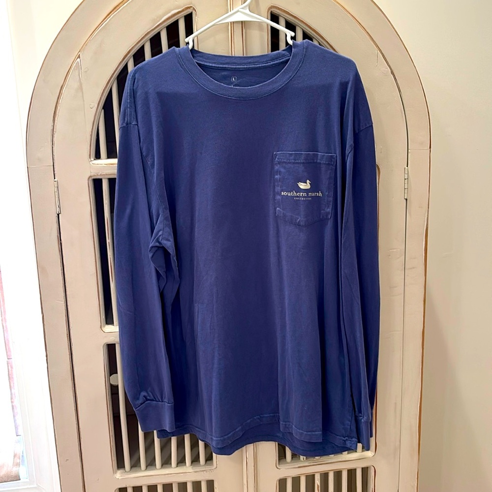 Southern Marsh Navy Long sleeve